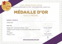 Camembio de Brebis Médaille d'or au concours international de Lyon 2022